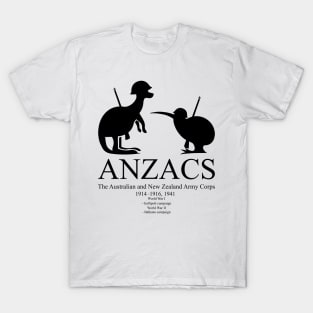 ANZAC Australian and New Zealand Army Corps 2B - Gallipoli Campaign T-Shirt